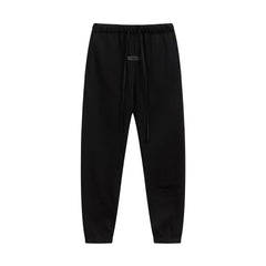 Fog autumn/winter hoodie, sweatpants, long pants with fleece hoodie, versatile letter essentials, loose and trendy ins top (39)