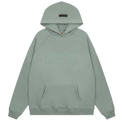 FOG double line heavyweight high street trendy brand hooded sweatshirt with plush loose sweatshirt jacket suitable for men and women, youthful and popular style (37)