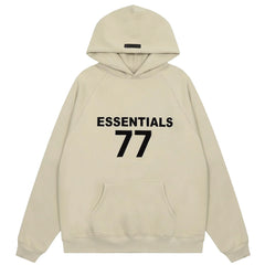 FOG double line heavyweight high street trendy brand hooded sweatshirt with plush loose sweatshirt jacket suitable for men and women, youthful and popular style (27)