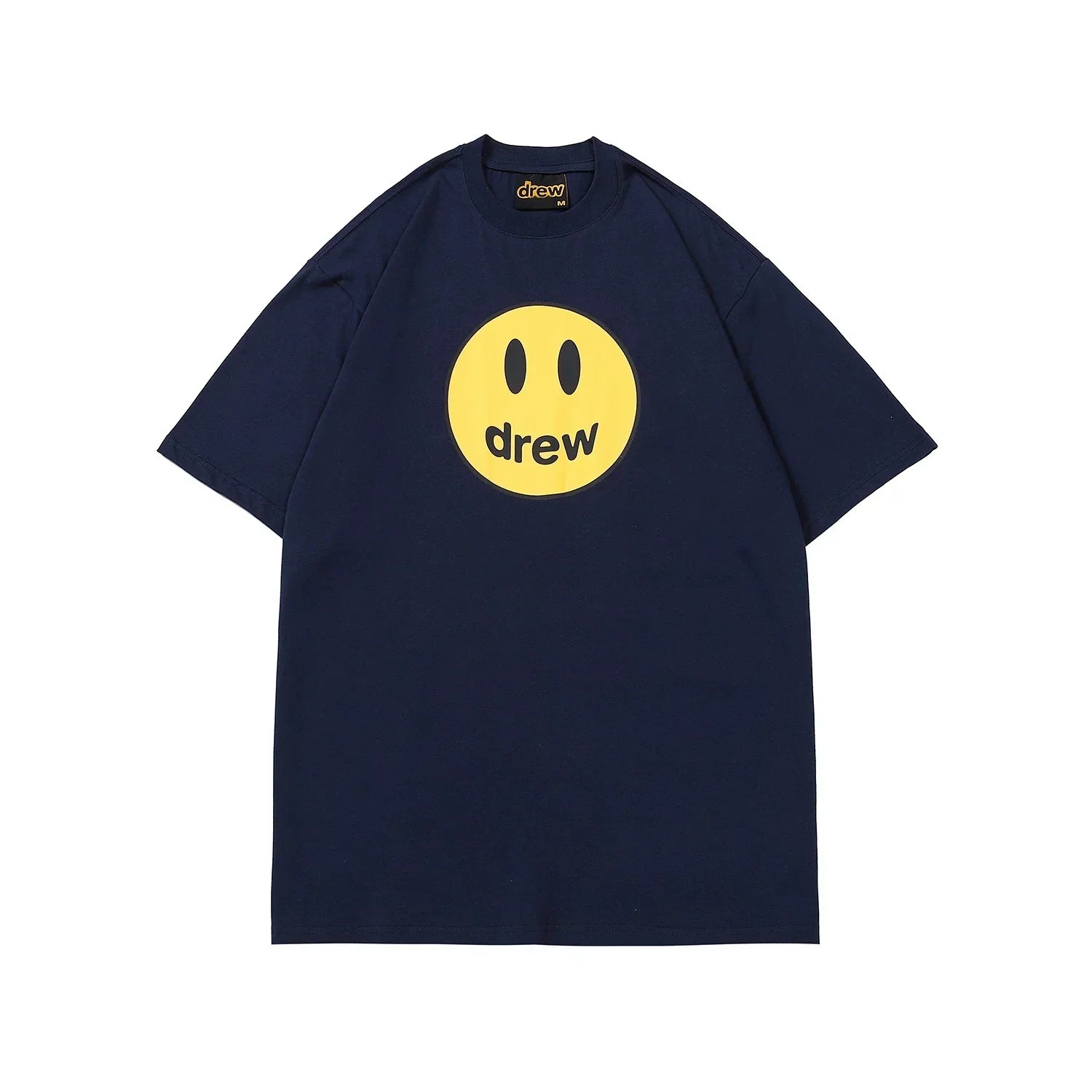Drew House Mascot Smiley Tee, Navy Blue