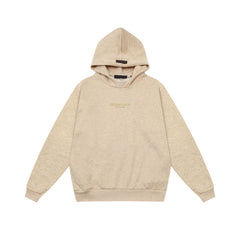 Fog autumn/winter hoodie, sweatpants, long pants with fleece hoodie, versatile letter essentials, loose and trendy ins top (54)