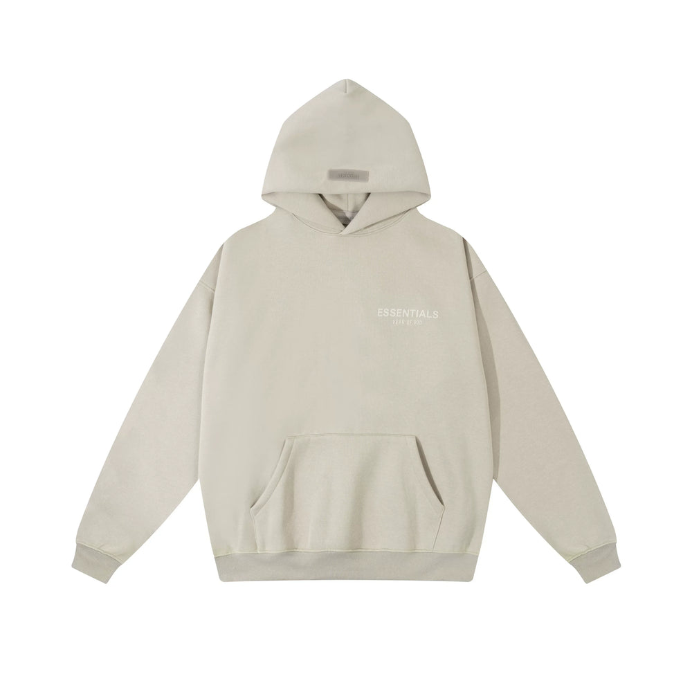 Fog autumn/winter hoodie, sweatpants, long pants with fleece hoodie, versatile letter essentials, loose and trendy ins top (45)