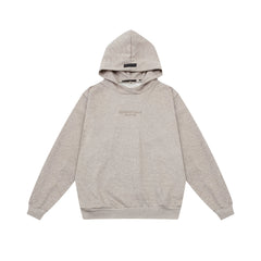 Fog autumn/winter hoodie, sweatpants, long pants with fleece hoodie, versatile letter essentials, loose and trendy ins top (52)