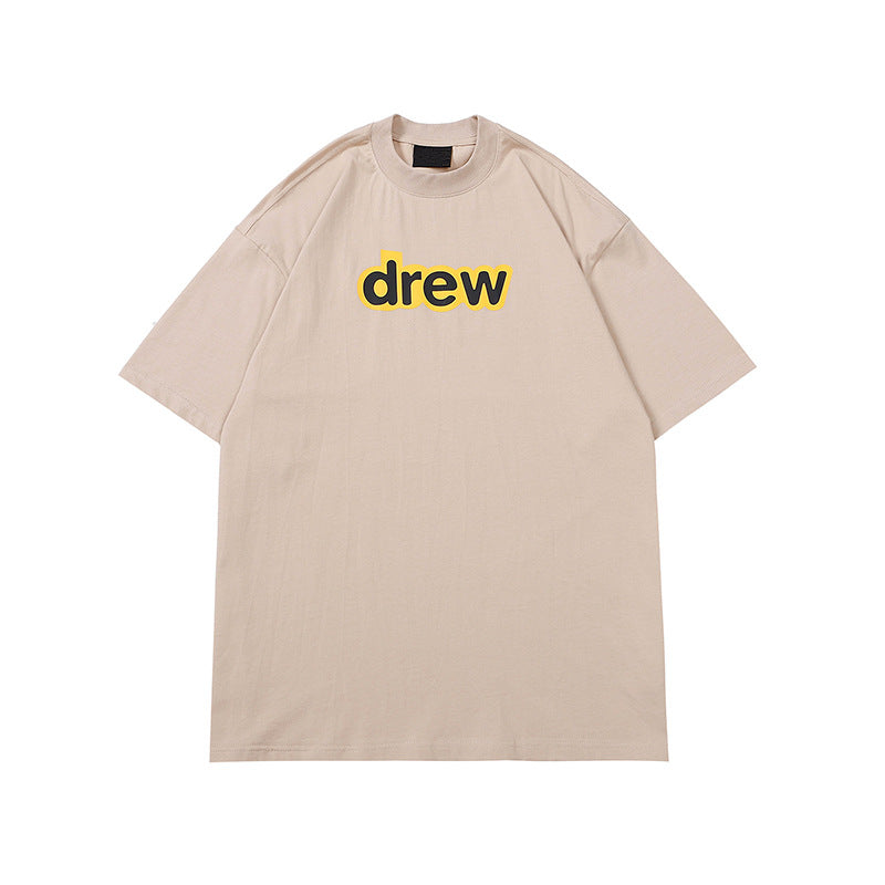 Drew House Classic Logo Tee, Khaki Brown